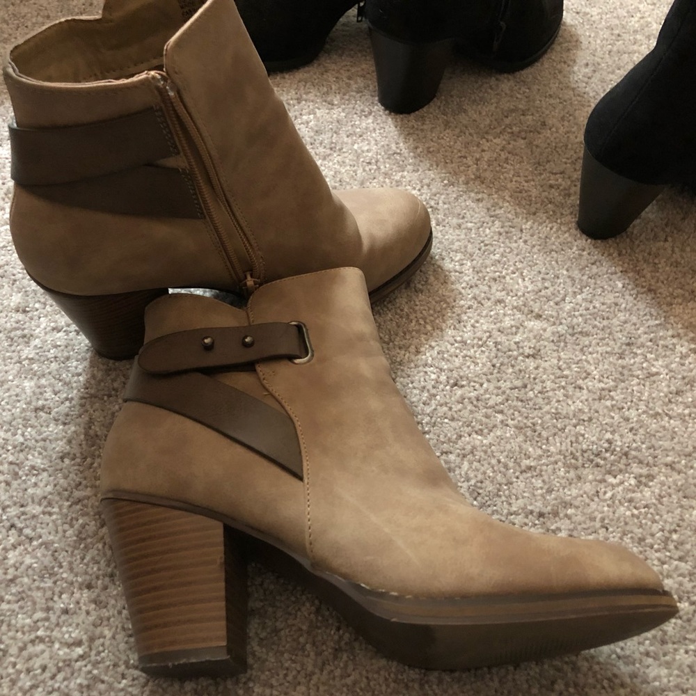 JustFab booties